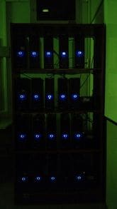 Frente do cluster Denis